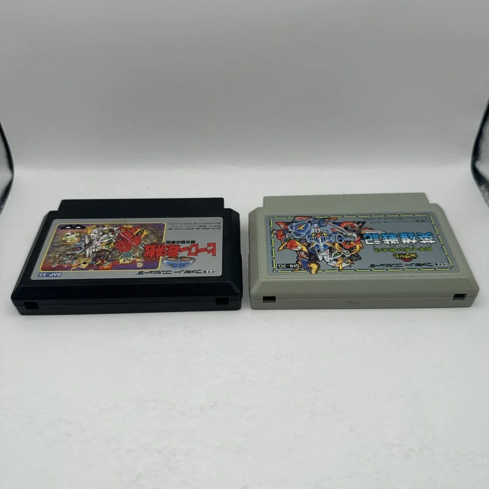 SD Gundam Gachapon Senshi 3 Hero Soukessen Nintendo Famicom Games LOT Bundle